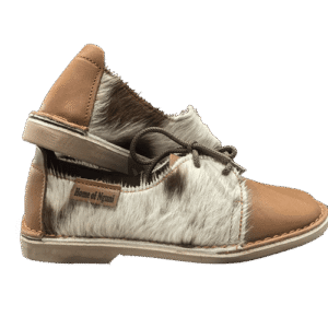 Ladies Dina Nguni Vellie - White Nguni