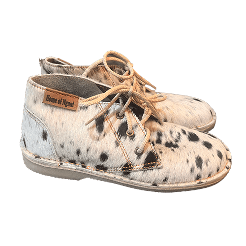 Ladies Full Nguni Vellies - Light with spots